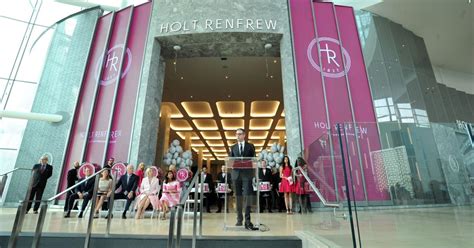 Holt Renfrew opens Mississauga Square One location.